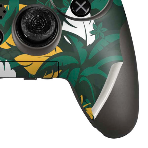 NFL Green Bay Packers Tropical Print PlayStation Scuf Vantage 2 Controller Skin
